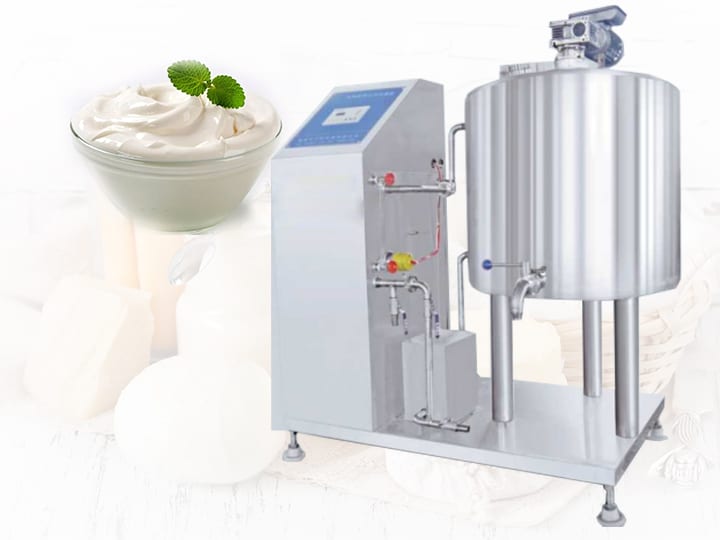 Milk pasteurization machine