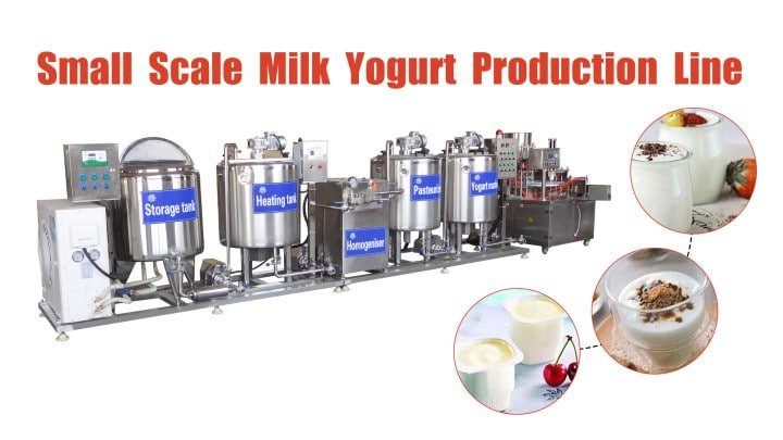 Small scale commercial yogurt production